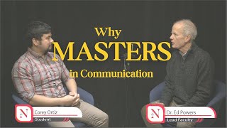 Why a Masters Degree in Communication [upl. by Aiela8]