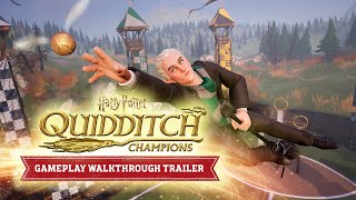 Harry Potter Quidditch Champions  Official Launch Gameplay Walkthrough Trailer [upl. by Kayle422]