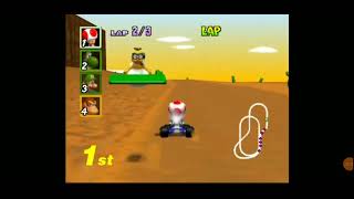 mario kart 64 kalimari desert [upl. by Nishom]