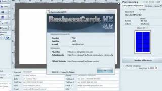 Mojosoft BusinessCards MX 461 forfree [upl. by Kerby]