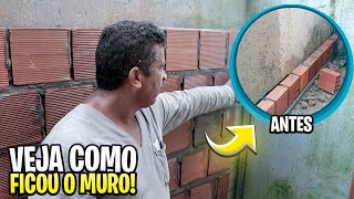 CONSTRUÍ O MURO E DEI DICAS IMPORTANTES PARA QUE VOCÊ NÃO ERRE 28 [upl. by Mutz133]