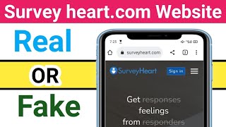 survey heartcom is real or fake  surveyheartcom review  surveyheartcom kya hai [upl. by Viehmann583]