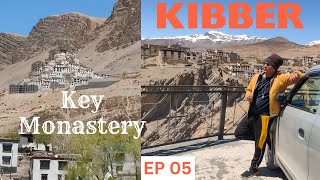 Exploring Spiti Valley by Wagonr Cng Car  Key Monastery In Spiti Valley  Kaza to Kibber Village [upl. by Ocinemod]