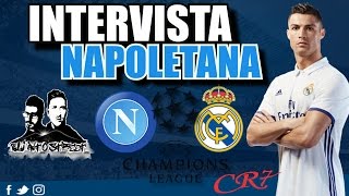 NAPOLI  REAL MADRID INTERVISTA CRISTIANO RONALDO CHAMPIONS LEAGUE [upl. by Barrett465]