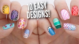 10 Easy Nail Art Designs for Beginners The Ultimate Guide 5 [upl. by Sargent]