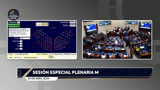 SESIÃ“N PLENARIA DEL SENADO  04 de Abril 2024 [upl. by Anwad]