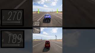 impossible🤯DRAG RACE  JESKO VS TOYOTA SUPRA  FORZA HORIZON 5  shorts drag race automobile [upl. by Medovich]