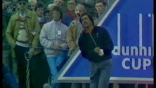 Seve Ballesteros v Greg Norman Semi Final Alfred Dunhill Cup1988St Andrews [upl. by Raynell15]