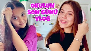 Sınav Haftası  OKULUN SON GÜNÜ VLOG [upl. by Steddman]