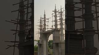 readymade minar RCC ke liye contact kre 6378475899 masjidminar minar construction gafurminar [upl. by Nette]