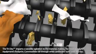 BHS OCC Separator® and Debris Roll Screen® Animation [upl. by Releyks]