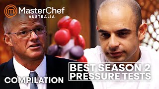 MasterChef Australia Season 2 Best Pressure Tests  MasterChef World [upl. by Lraed]