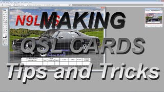 MAKING QSL CARDSTips and Tricks [upl. by Huebner]