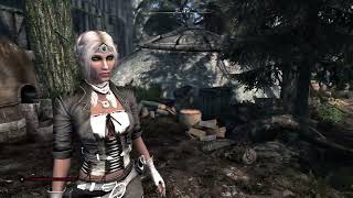 Skyrim AE on Xbox  Britta  Nice little walk [upl. by Leopoldine]