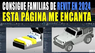 CONSIGUE MOBILIARIO DE CALIDAD PARA REVIT EN 2024 🔴 [upl. by Sclar]