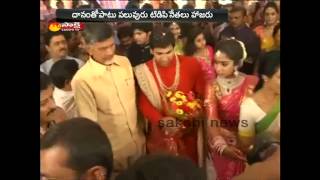 Revanth Reddy Daughter Nymisha Engagement [upl. by Inami]