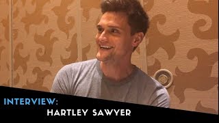 SDCC 2019 The Flash Hartley Sawyer Interview [upl. by Sitoiganap]