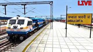 Train Simulator Classic First Time Playing with Indian Trains with Indian Route PC Gameplay [upl. by Anilos559]