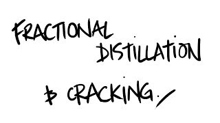 AQA ALevel Chemistry  Fractional Distillation and Cracking [upl. by Rosmarin]