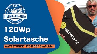 Wattstunde Solarpanel 120 Wh Perfekte Ergänzung zu meiner Solaranlage [upl. by Cyb]