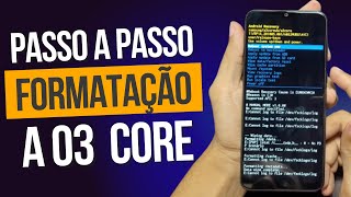 Como Formatar o Galaxy A03 Core Hard Reset [upl. by Intisar]