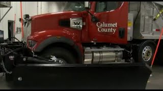 Calumet County Highway Department hosts winter equipment open house to promote snow and ice control [upl. by Rotow815]