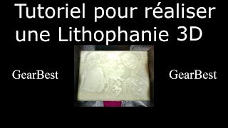 tutoriel pour réaliser une lithophanie 3D [upl. by Rupert]