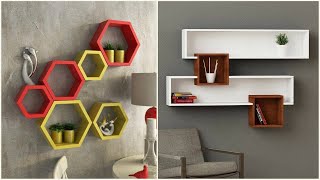 Top Floating Wall Shelves Designs For Wall Decor Design Ideas  Modern Wall Rack Shelf Designs 2024 [upl. by Adlecirg]