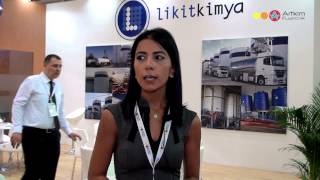 Şermin Kaplan  Likit Kimya San ve Tic AŞ  Turkchem Chem Show Eurasia 2014 [upl. by Timms100]