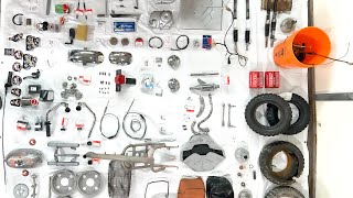 2022 Broke to Built Bike Build Contest  1969 Honda Z50 Mini Trail Restoration  The quotDURINGquot Video [upl. by Emeric138]