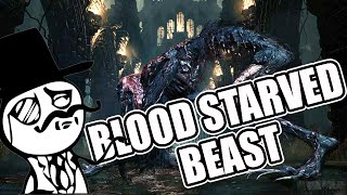 Blood Starved Beast Vs Threaded Cane  Bloodborne [upl. by Dlareg]