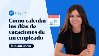 Cómo calcular los días de vacaciones de un empleado  Rincón laboral ⚖️ [upl. by Adnylam158]