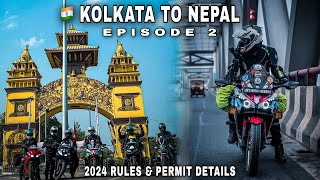 PATNA TO BIRGUNJ  KOLKATA TO NEPAL BY BIKE  EP 02  RULES AND PERMIT DETAILS  TRAVEL VLOG [upl. by Kella]