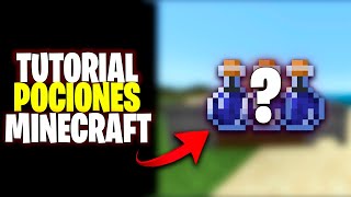 CÓMO HACER POCIONES EN MINECRAFT 120 BEDROCK  JAVA [upl. by Haneekas]