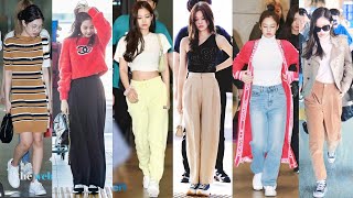 Jennie airport fashion [upl. by Kidd394]