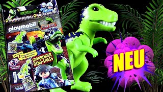 Playmobil ® Dino Rise  Dino Spass Tüte Nr 1 mit 2 Figuren amp 2 Magazine  Was ist drin [upl. by Winwaloe392]