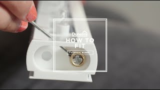 Dunelm  How to Fit Vertical Blinds [upl. by Rondon]