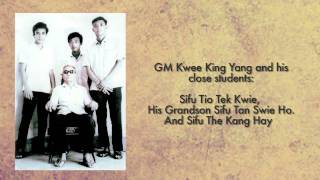 A Tribute To GM Kwee King Yang of the 18 lohan Hand system by sifu sergio [upl. by Mott404]