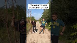 ZGADNIJ KTO MUSI JECHAĆ DO SZPITALA… shorts [upl. by Ahsenot]