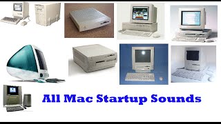 All Macintosh Startup Sounds [upl. by Animlehliw]