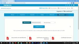 TUTORIAL  ¿Cómo adjuntar o subir tus documentos a Tiempos [upl. by Kurtzman244]