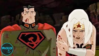 Top 30 Most Shocking Moments in DC Animated Movies [upl. by Nero]