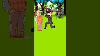 Police 👮 को उल्टा जेल मे बंद कर दिया 😱 shorts cartoon newvideo [upl. by Ailemak]