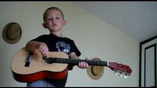 PRODIGE  3 ans joue de la guitare voir les autres vidéos [upl. by Thorlay663]