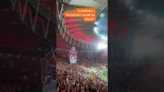 TORCIDA DO FLAMENGO DÁ SHOW CONTRA O PALMEIRAS PELAS OITAVAS DA COPA DO BRASIL [upl. by Hightower]