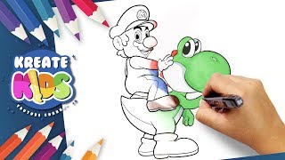 SUPER MARIO  Disegni da Colorare  Coloring Pages [upl. by Noami375]