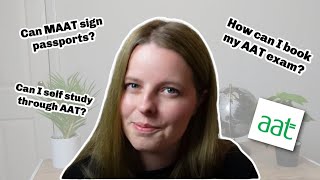 Answering your AAT questions  Can I self study through AAT  Career in accounting [upl. by Rotsen]