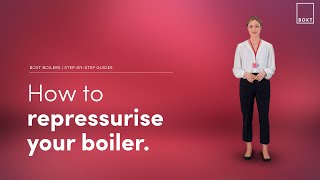 How to repressurise your boiler  BOXT Boilers [upl. by Cenac]