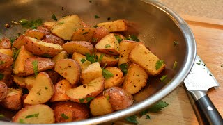 Roasted Potatoes with Garlic and Rosemary [upl. by Trevethick76]