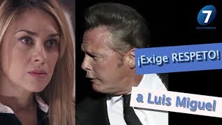 Aracely Arámbula Le ¡¡Exige RESPETO a Luis Miguel  ¡Suéltalo Aquí Con Angélica Palacios [upl. by Nuhs]